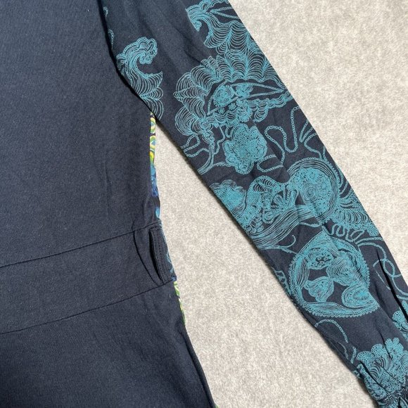 Designual Dress XL Multi Color Mandala Fit Flare Artsy Bohemian La Vida Es Chula - Picture 14 of 16